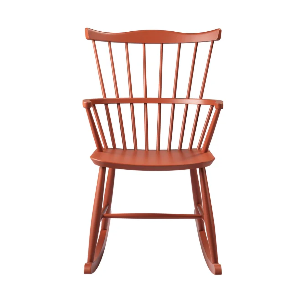 FDB Mbler J52G gungstol Brick red | Skandinavisk Design | Stolar | Röd
