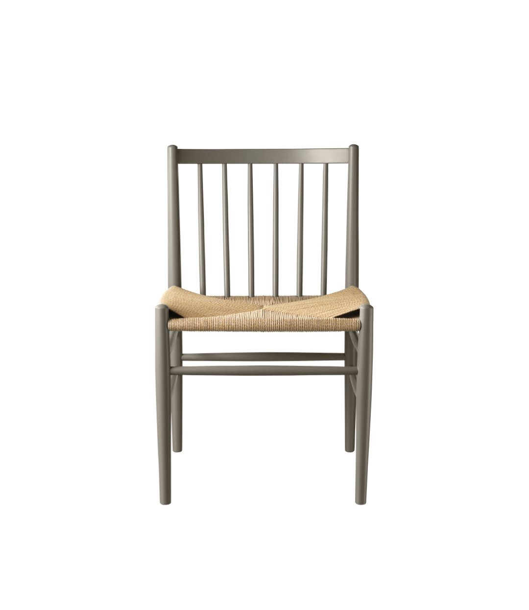 FDB Mbler J80 stol Beech moss grey painted-nature | Skandinavisk Design | Stolar | Grå