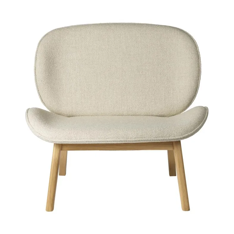FDB Møbler L32 Suru loungestol Oak nature lacquered-light beige