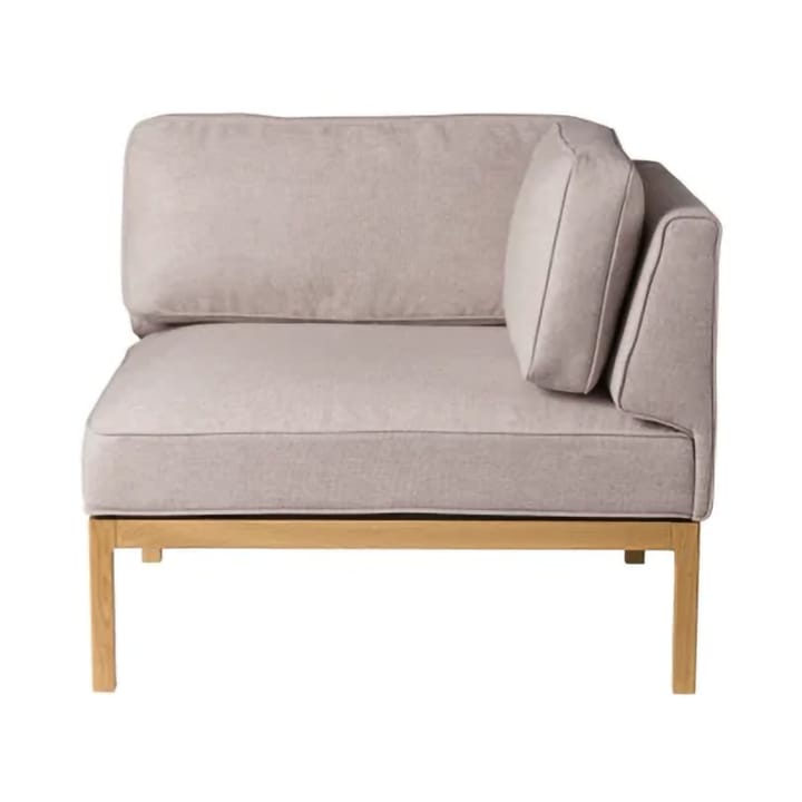 L37 7-9-13 soffmodul höger hörn 90 cm, Stone-lacquered oak FDB Møbler