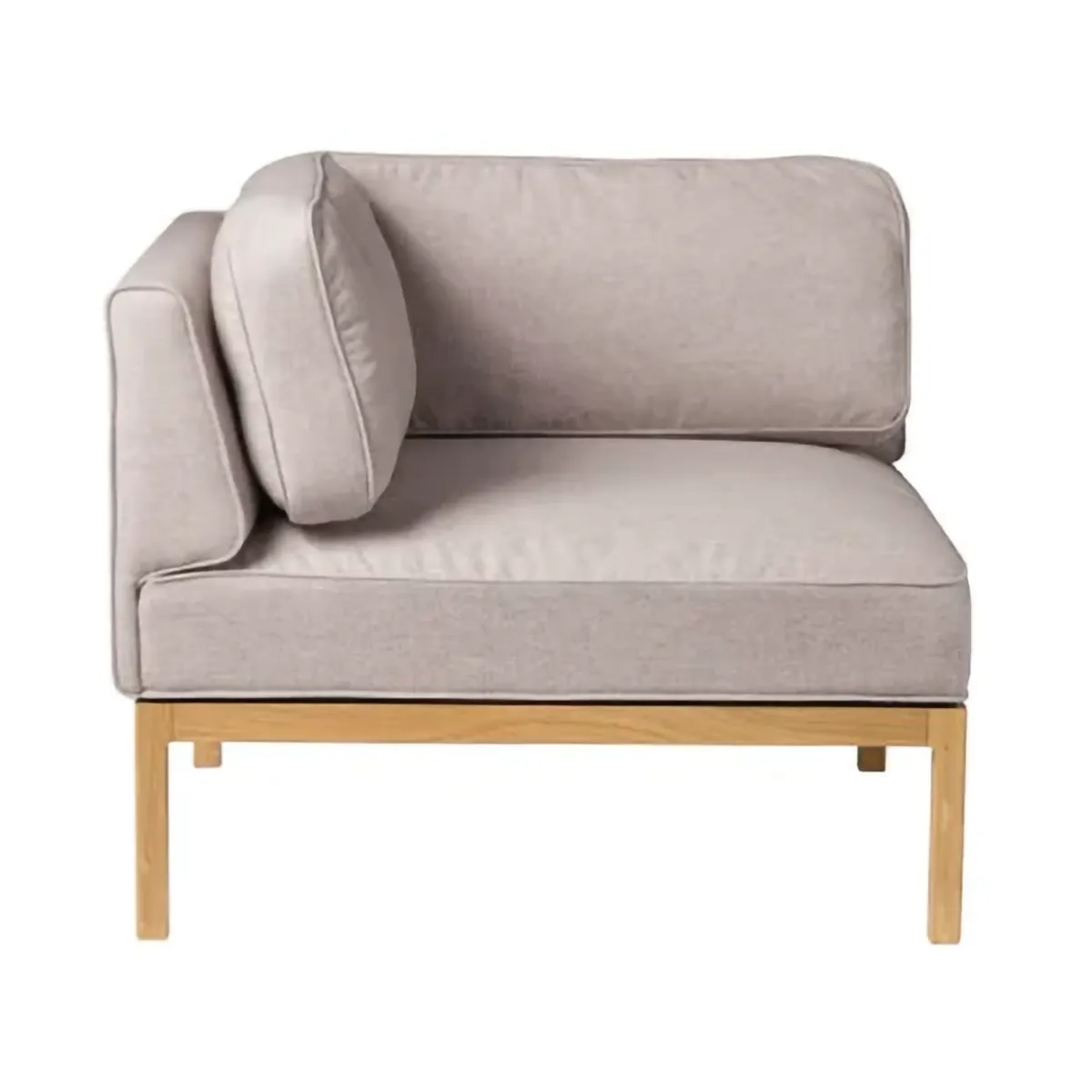 FDB Mbler L37 7-9-13 soffmodul vänster hörn 90 cm Stone-lacquered oak