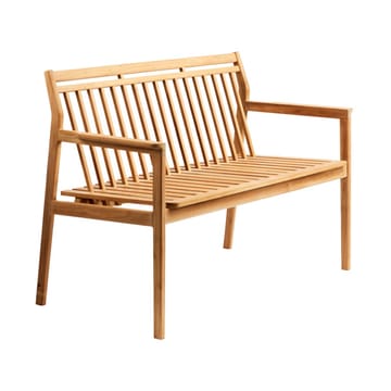 M12 Sammen 2-sits bänk - Teak-nature oiled - FDB Møbler