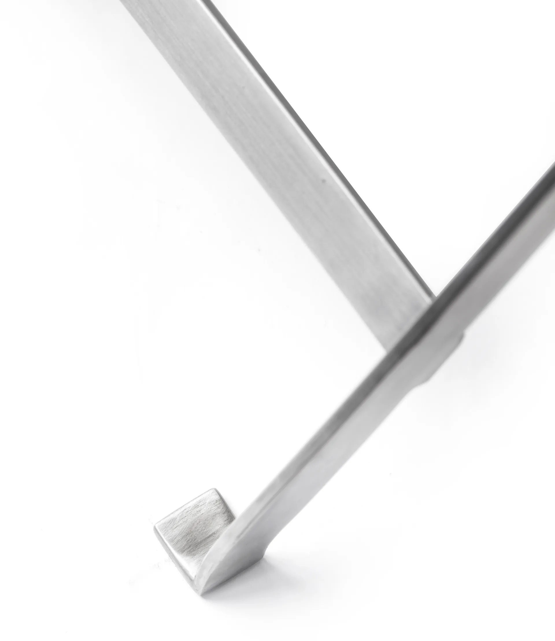 M26 Lilleø balkongbord, Teak-rostfritt stål FDB Møbler