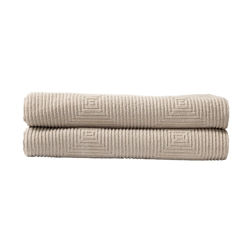 R33 Kirkeby badhandduk 2-pack, Rainy day
