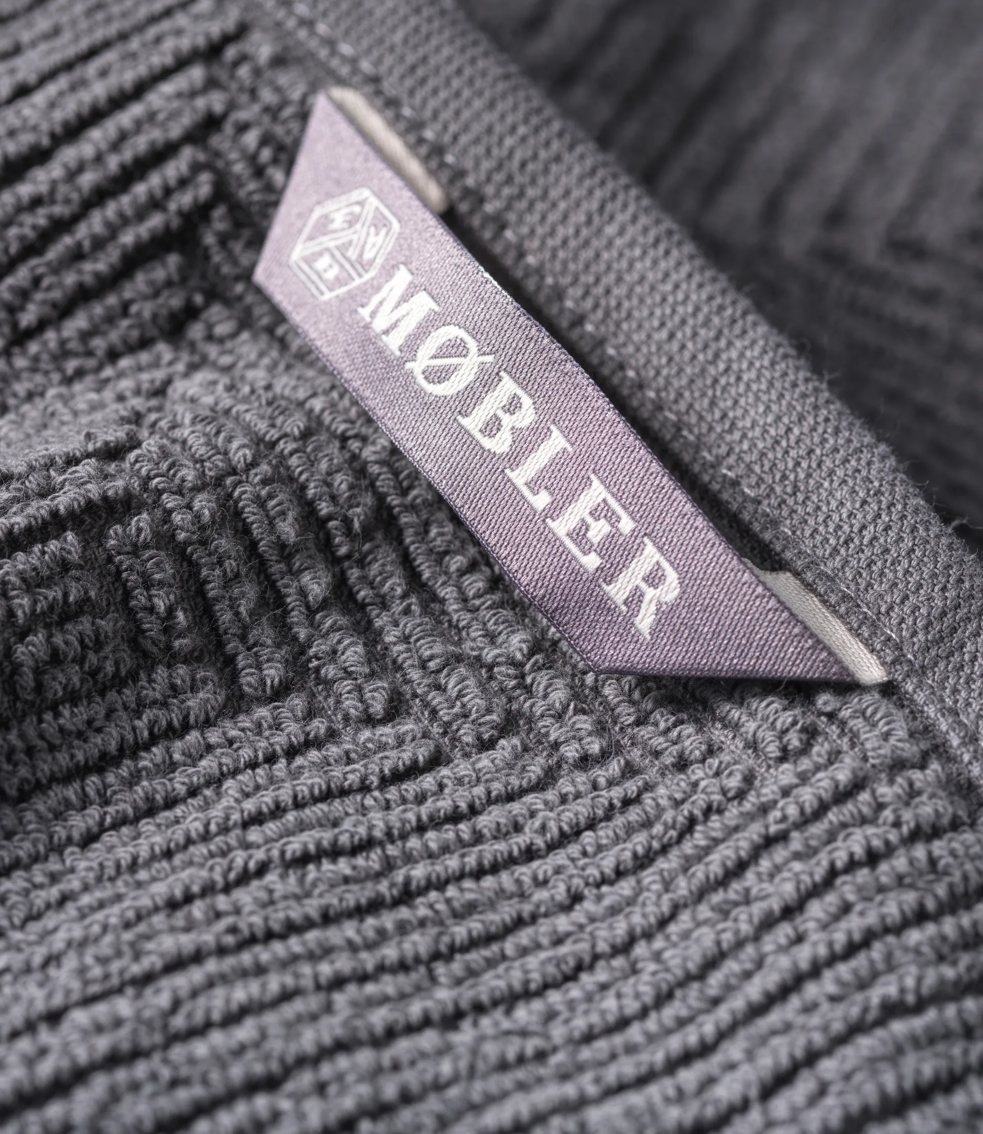 R33 Kirkeby handduksset 4 delar, Granite gray FDB Møbler