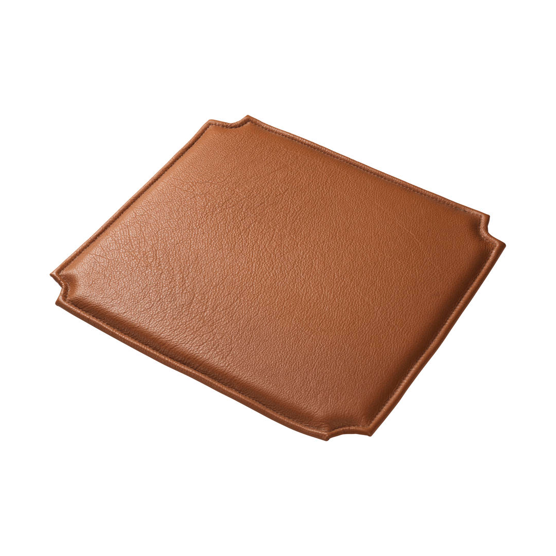 FDB Mbler R5 Nje J178 sittdyna Cognac leather | Skandinavisk Design | Stolsdynor | Brun