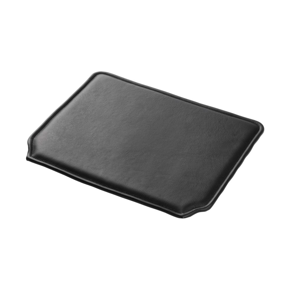 FDB Mbler R5 Nje J80 sittdyna Black leather | Skandinavisk Design | Stolsdynor | Svart