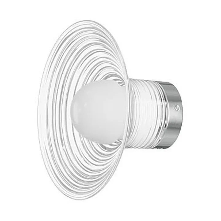 U12 Sletterhage vägglampa - Aluminium-opalglas, fast installation - FDB Møbler