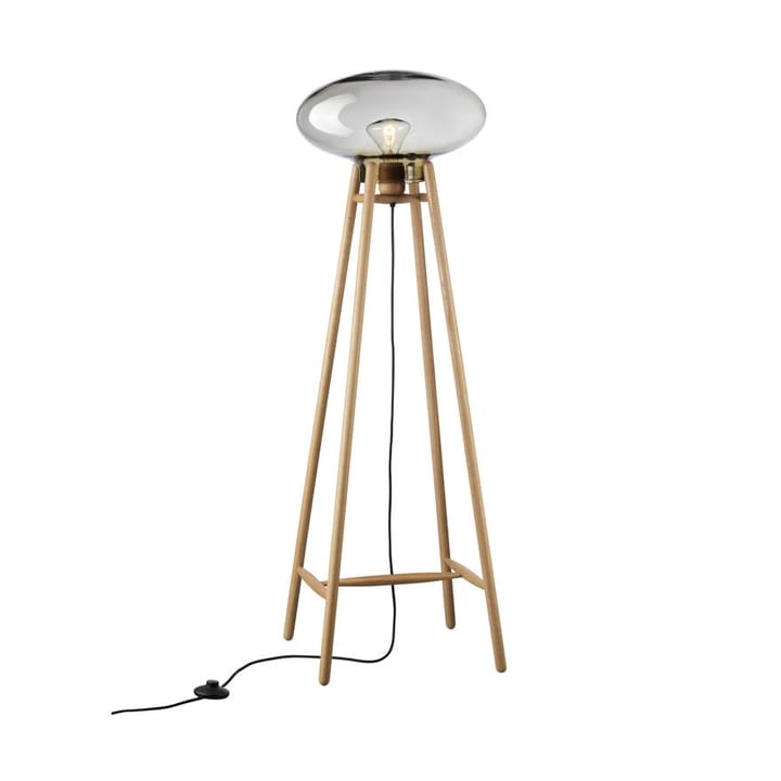 U5 Hiti golvlampa - Smokey grey-oak nature lacquered - FDB Møbler