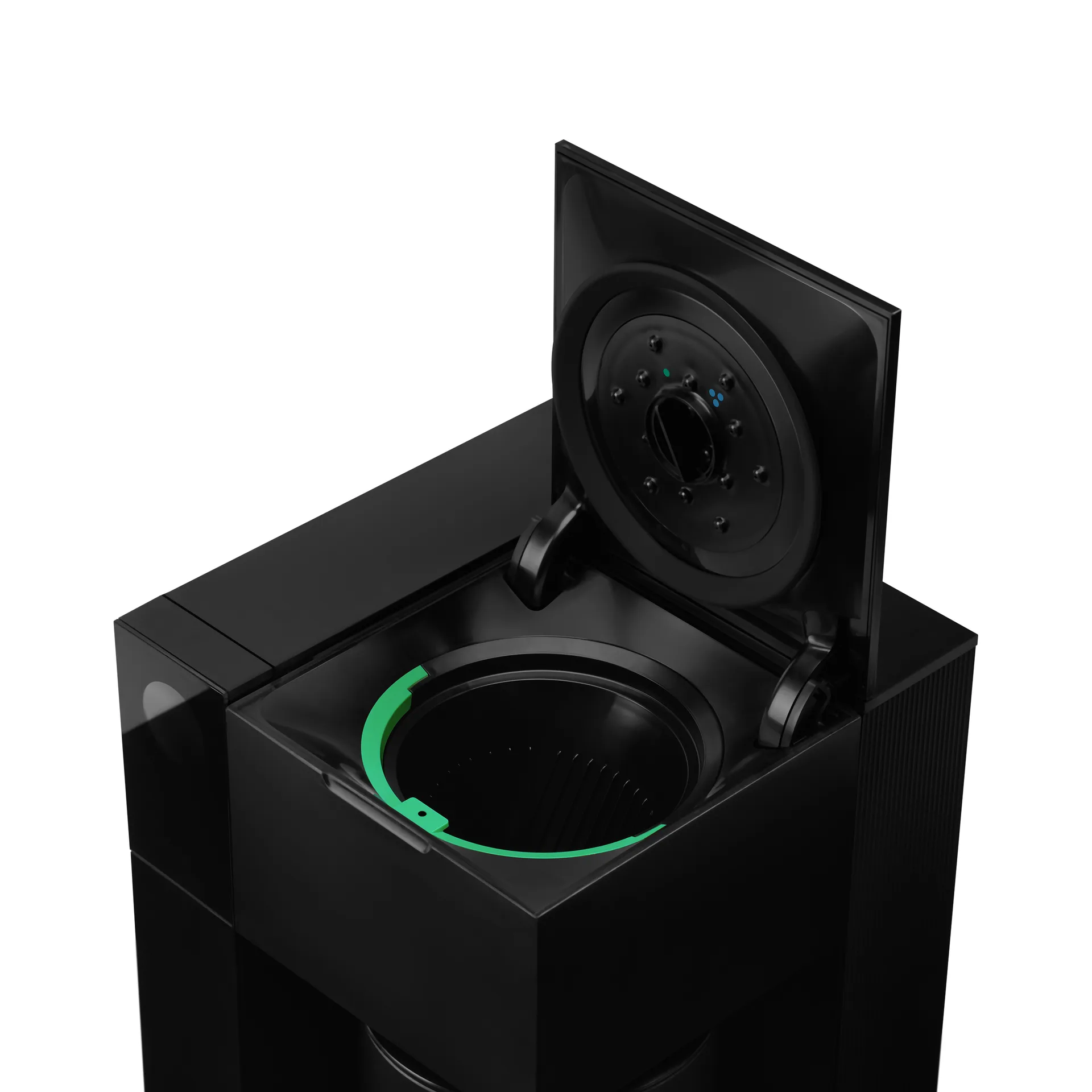 Aiden Precision kaffebryggare, Matte black Fellow