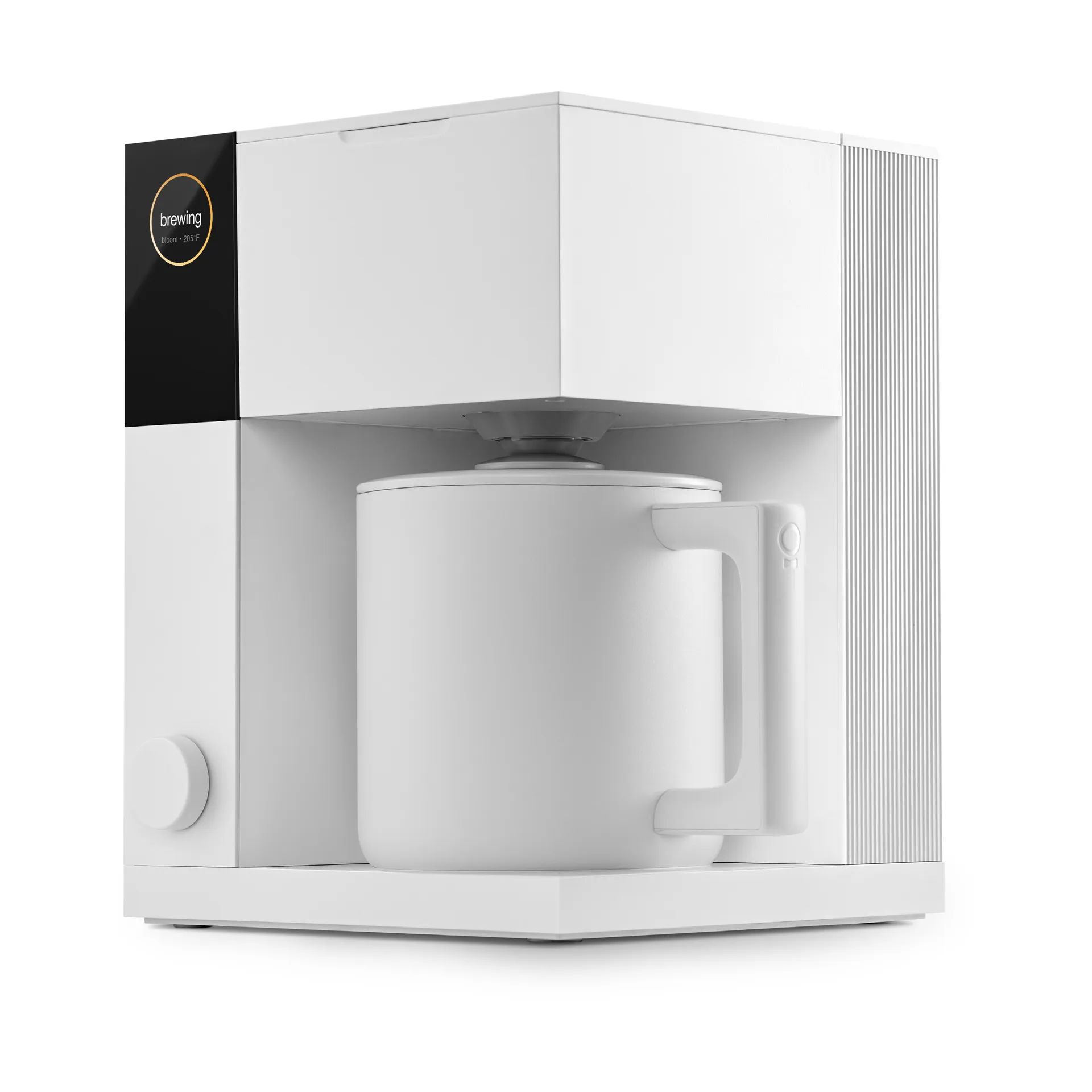 Aiden Precision kaffebryggare, Matte white Fellow