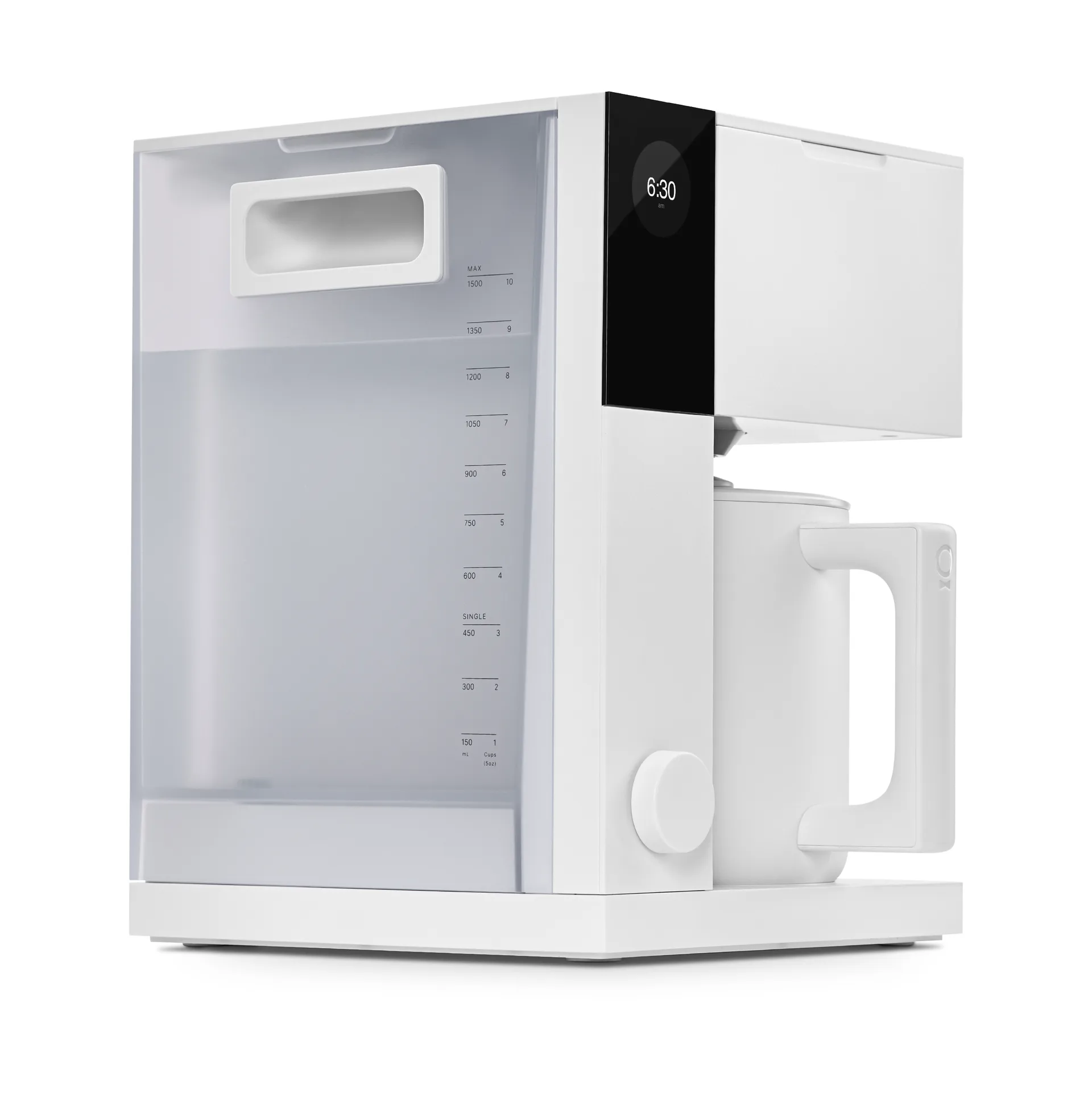 Aiden Precision kaffebryggare, Matte white Fellow