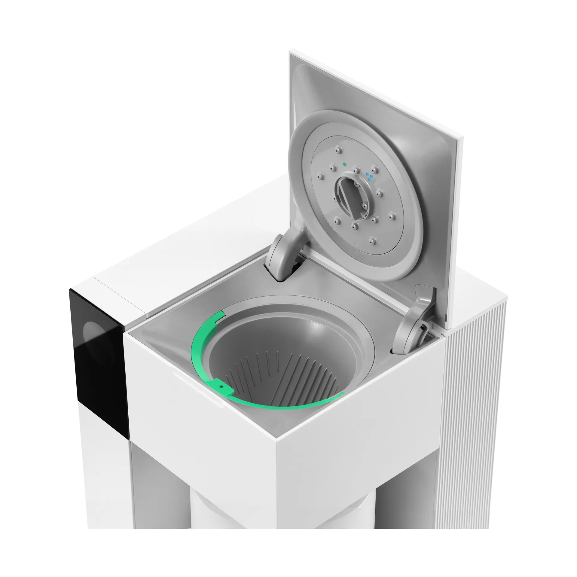 Aiden Precision kaffebryggare, Matte white Fellow