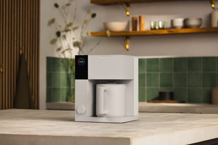 Aiden Precision kaffebryggare, Matte white Fellow