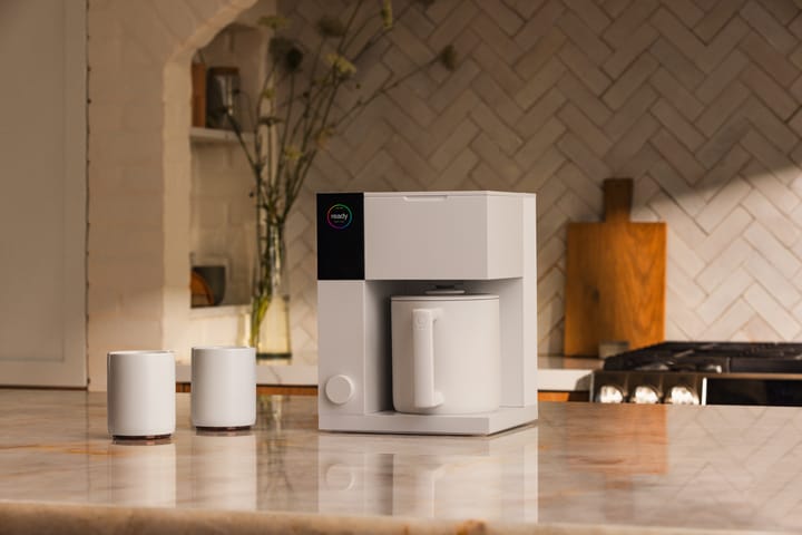 Aiden Precision kaffebryggare, Matte white Fellow
