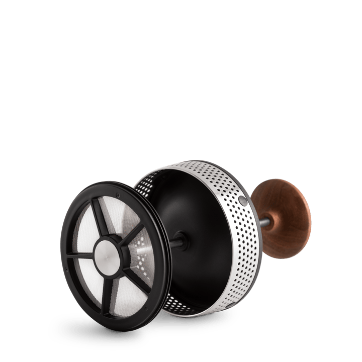 Clara kaffepress 70,9 cl, Matte black-walnut Fellow