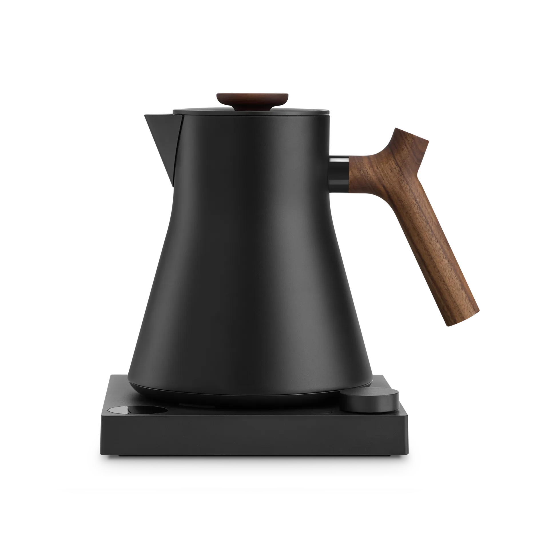 Corvo EKG Pro elektrisk vattenkokare 0.9 L, Matte black-walnut Fellow