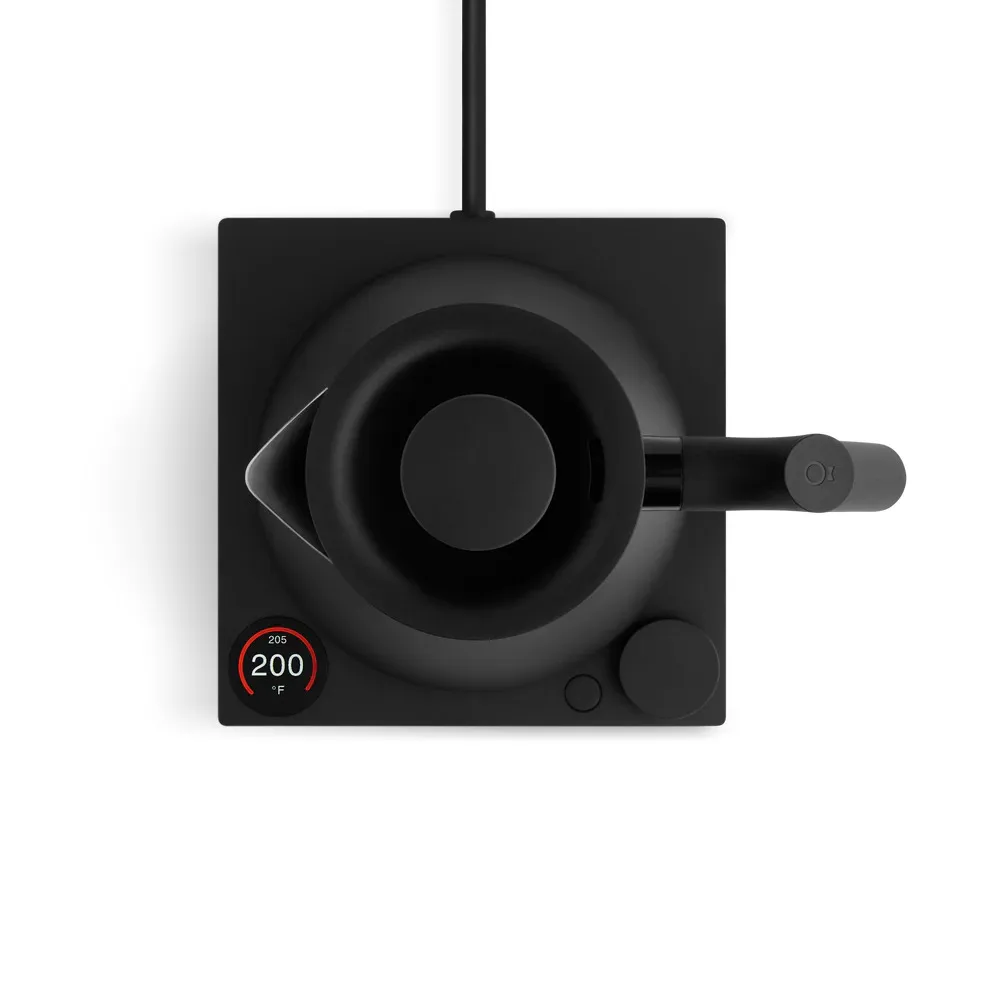 Corvo EKG Pro elektrisk vattenkokare 0.9 L, Matte black Fellow