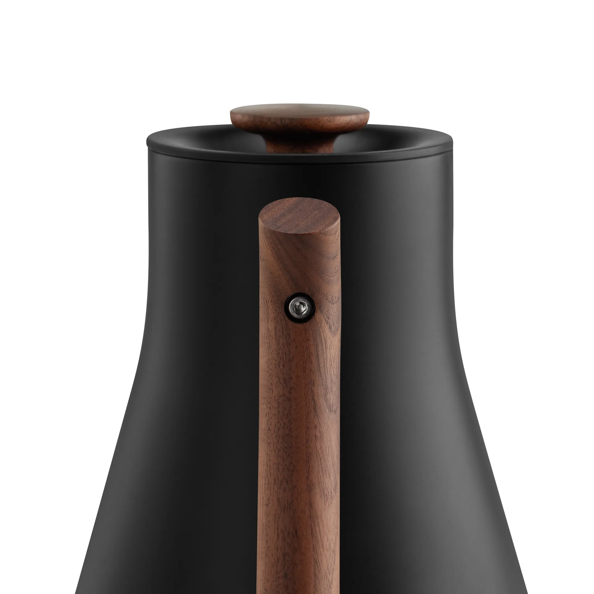 Corvo EKG vattenkokare med variabel temperatur 90 cl, Matte black-walnut Fellow