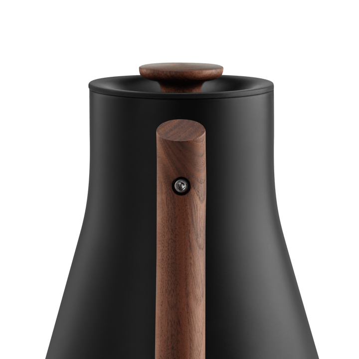 Corvo EKG vattenkokare med variabel temperatur 90 cl, Matte black-walnut Fellow