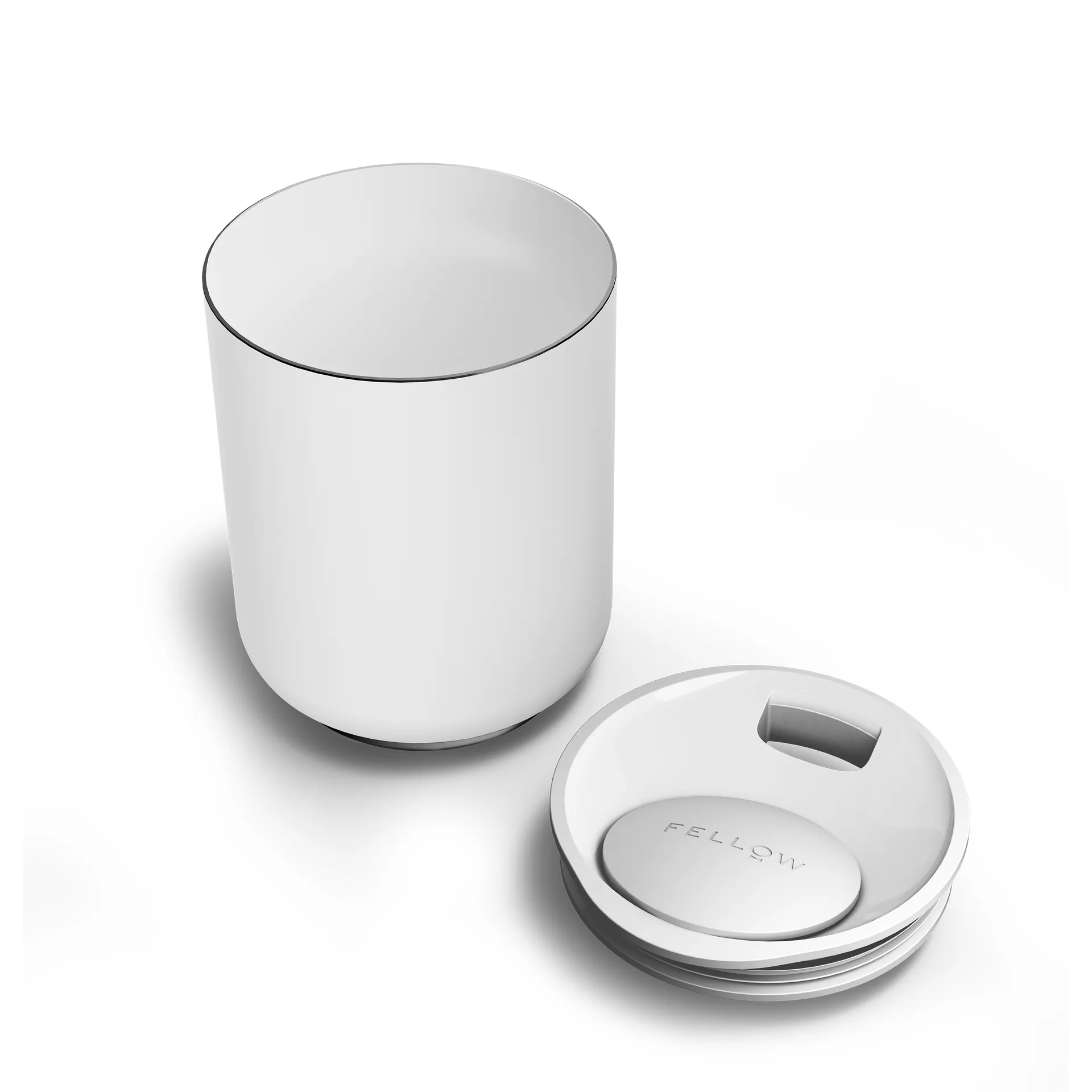 Rocky Lowball termosmugg 30 cl, Matte white Fellow