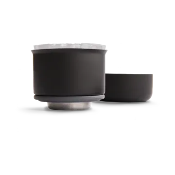 Stagg X pour-over dripper - Matte black-clear glass - Fellow