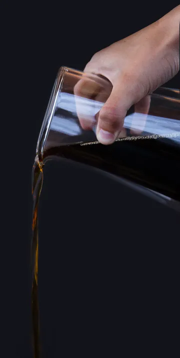 Stagg XF pour-over set - Matte black-clear glass - Fellow