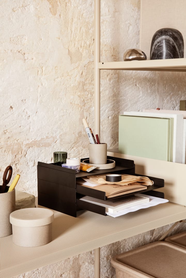 2x2 Organiser dokumentförvaring - Svart - ferm LIVING