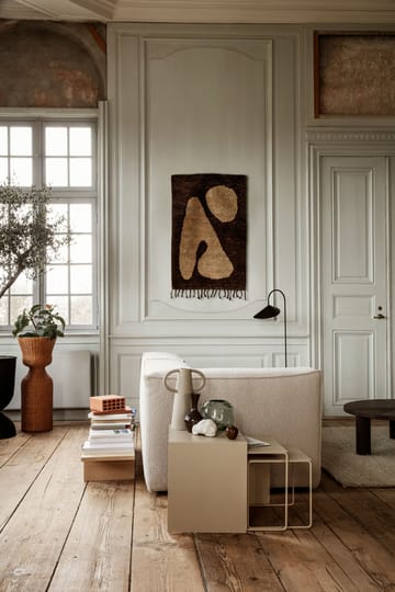 Abstract matta brown-off-white - 80x120 cm - Ferm Living