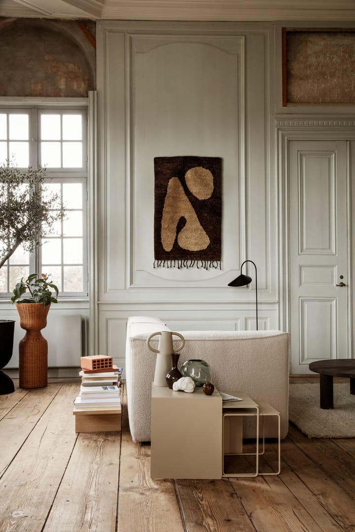 Abstract matta brown-off-white, 80x120 cm Ferm Living