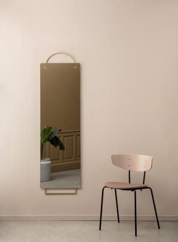 Adorn spegel 159x45 cm - Mässing - ferm LIVING