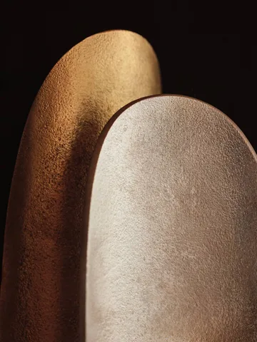Agapé golvljusstake - Aluminium - Ferm Living
