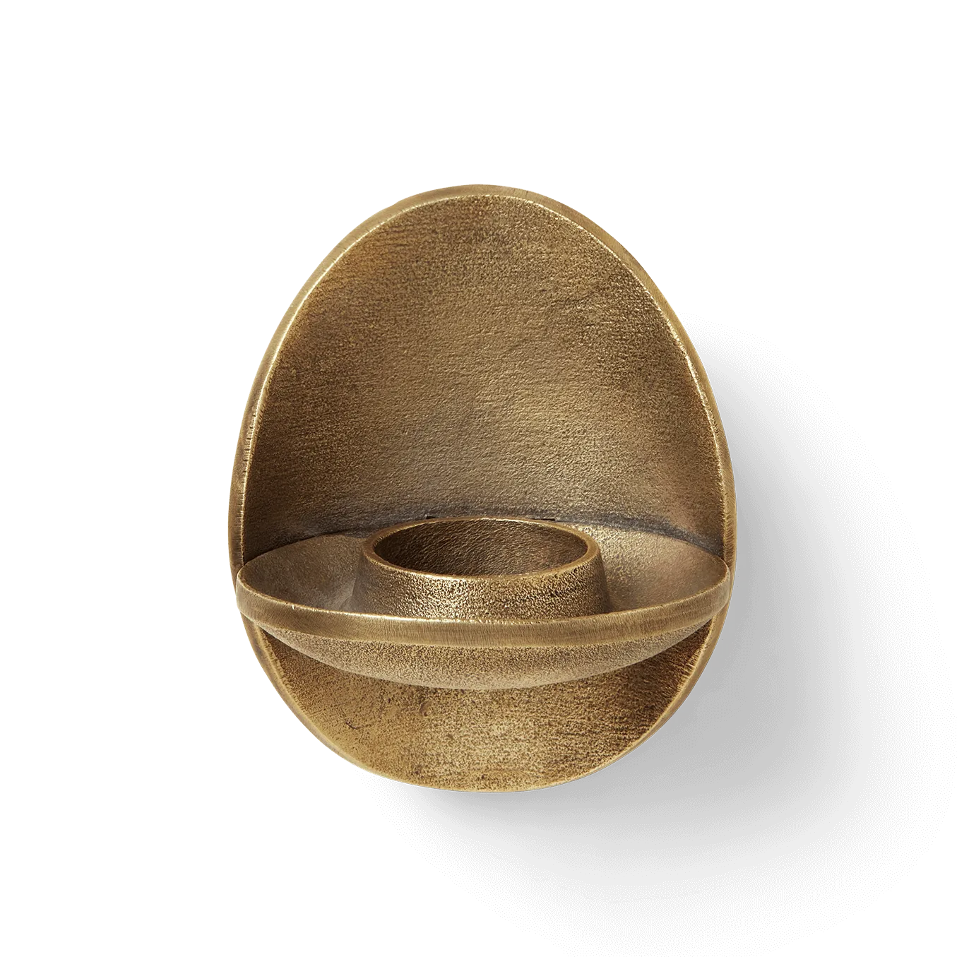 Agapé värmeljushållare vägg, Brass finish Ferm Living