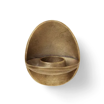 Agapé värmeljushållare vägg - Brass finish - Ferm Living