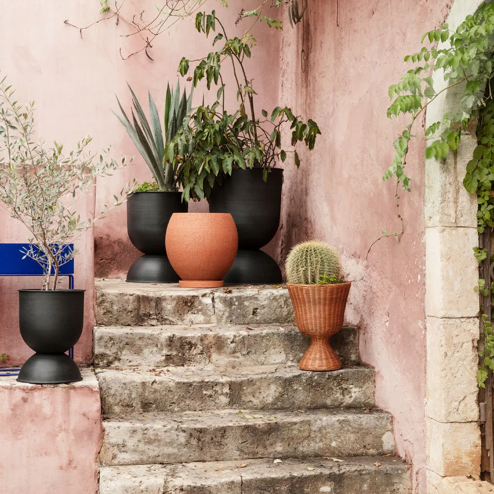 Agnes Växtkärl, natural, tall Ferm Living