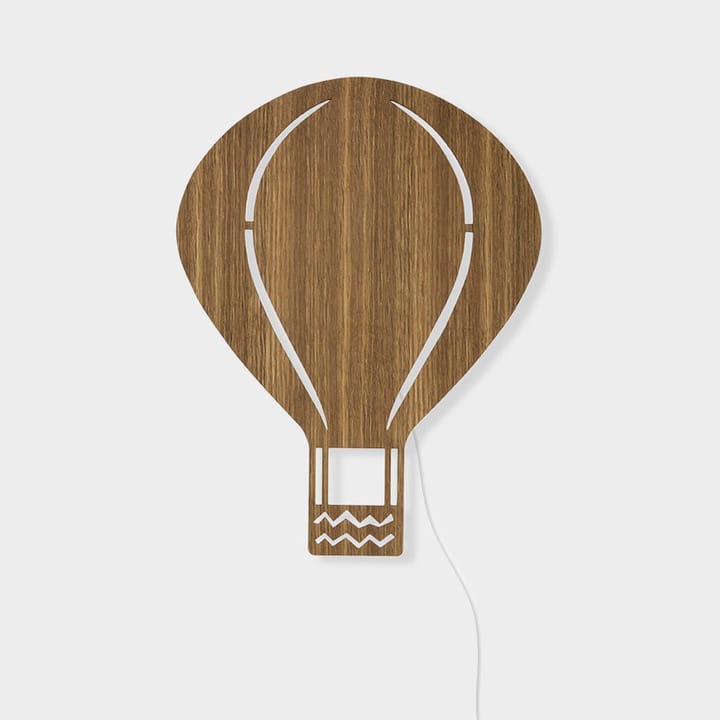 Air balloon vägglampa - Rökt ek - ferm LIVING