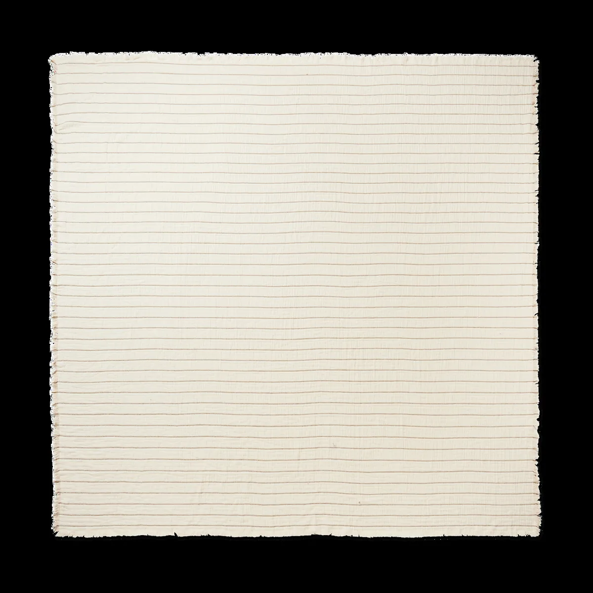 ferm LIVING Aires överkast 240x250 cm Undyed