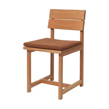 Align sittdyna - Brown clay, 40x40 cm - Ferm Living