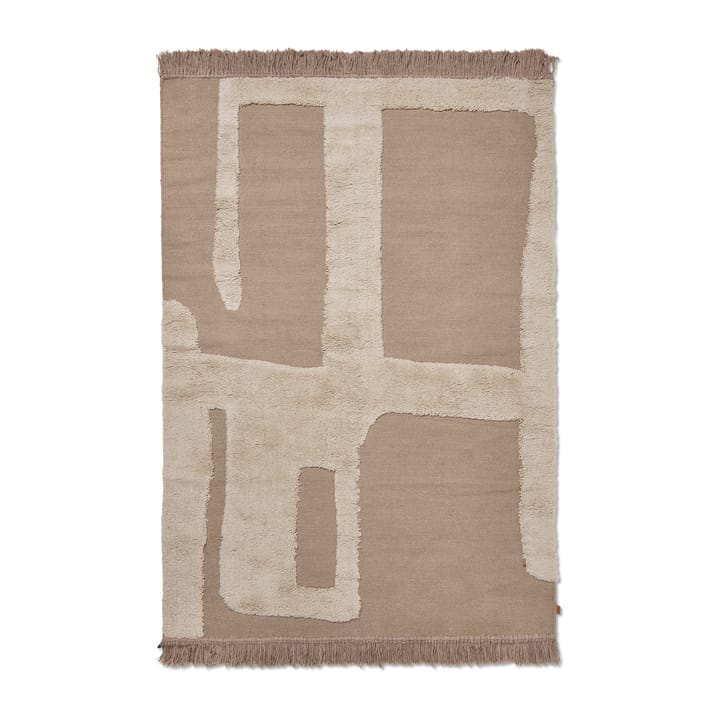 Alley ullmatta S 140x200 cm - Natural - Ferm Living