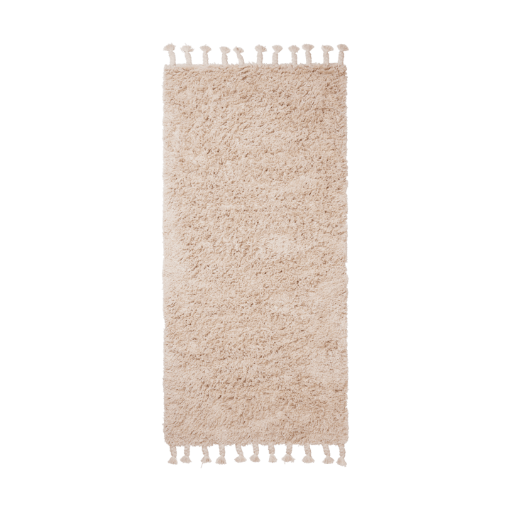Amass long pile matta 70x140 cm - Off-white - Ferm Living