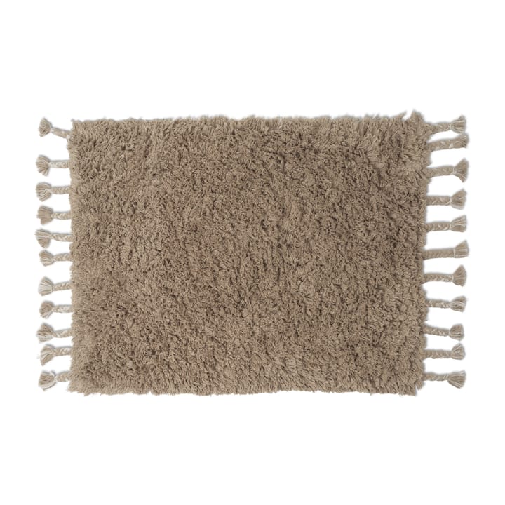 Amass long pile matta 70x50 cm - White Pepper - Ferm Living