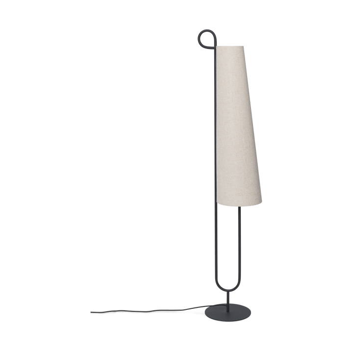 Ancora golvlampa - Black-Natural - ferm LIVING