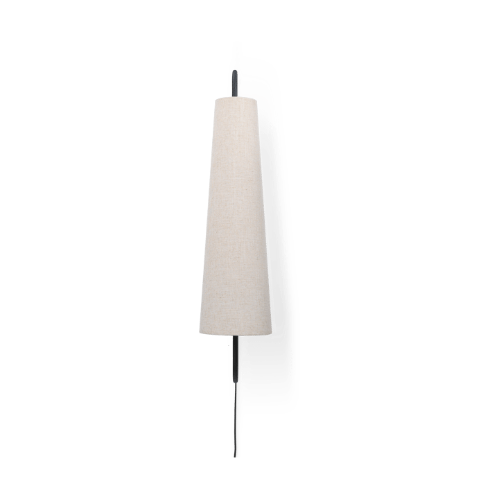 Ancora vägglampa, Black-Natural Ferm Living