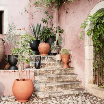 Ando kruka - terracotta, large - Ferm Living