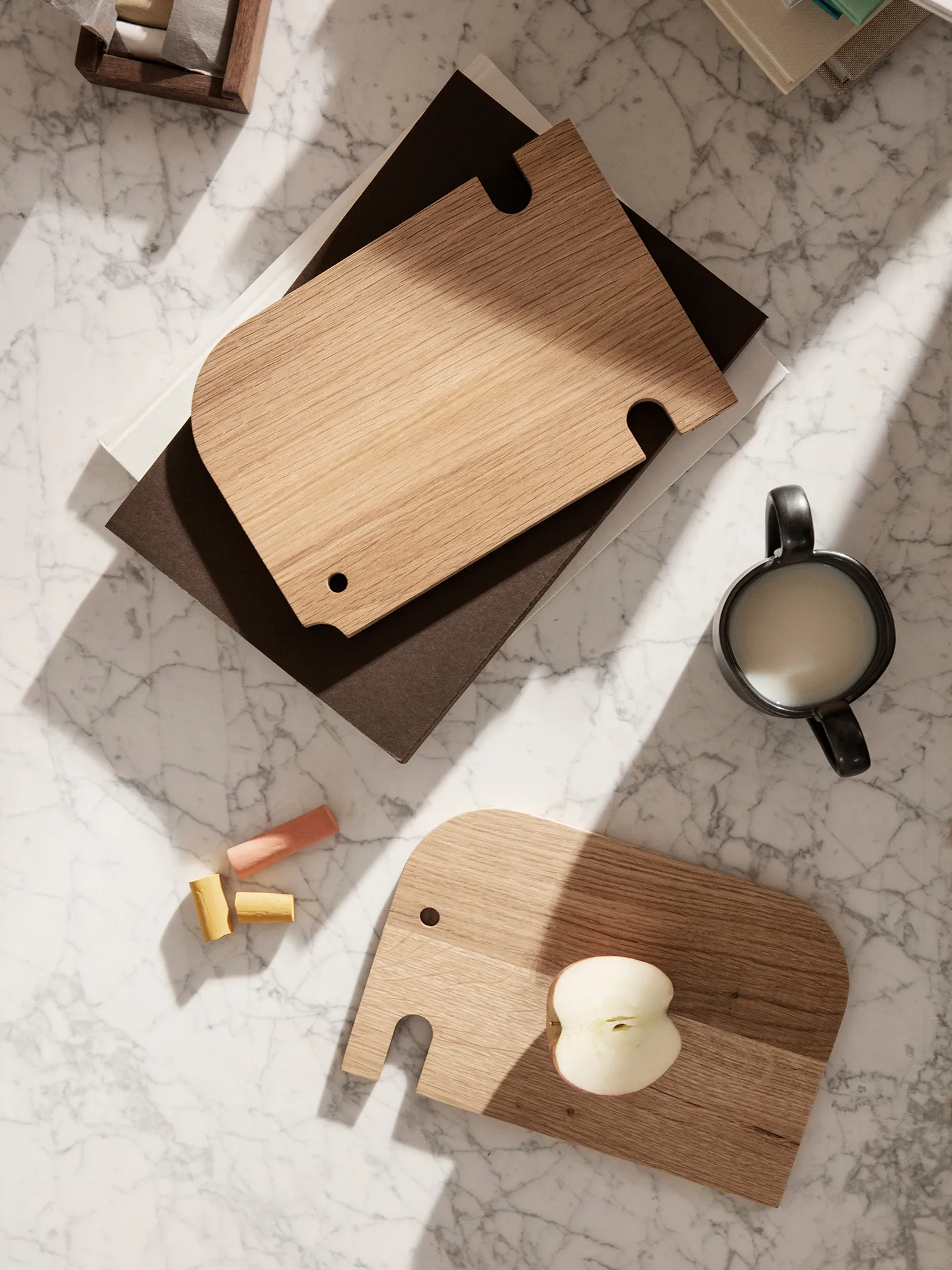 AniBoard serveringsbricka 15,5x23 cm, Fisk Ferm Living