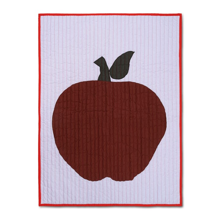 Apple filt 80x110 cm - Lila-röd - Ferm Living