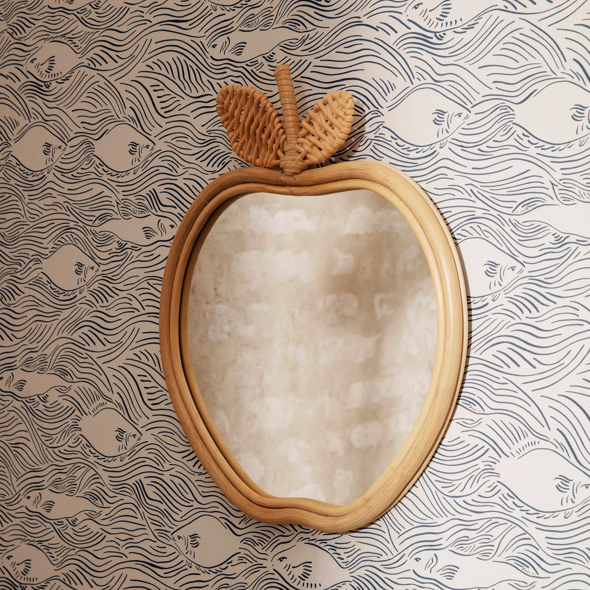 Apple spegel 37x42 cm, Natural Ferm Living