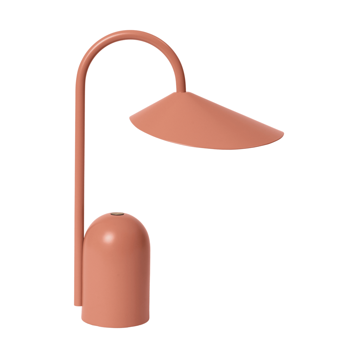 Ferm Living Arum portabel lampa Sienna | Skandinavisk Design | Bordslampor | Brun