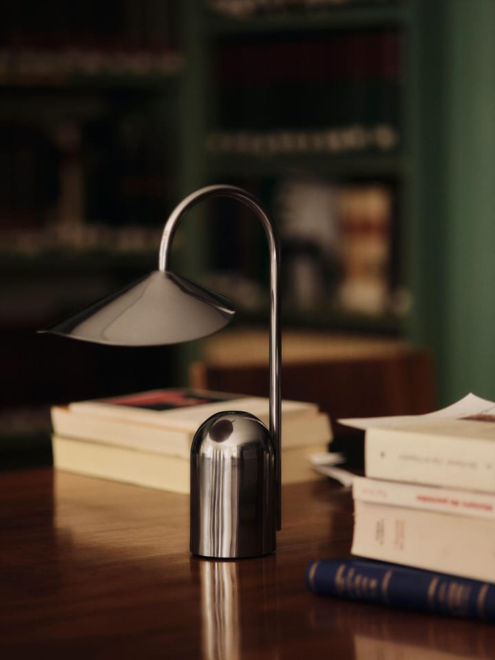 Arum portabel lampa, Stainless steel Ferm Living