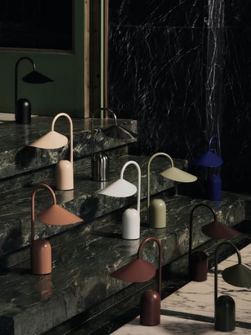 Arum portabel lampa - Stainless steel - Ferm Living